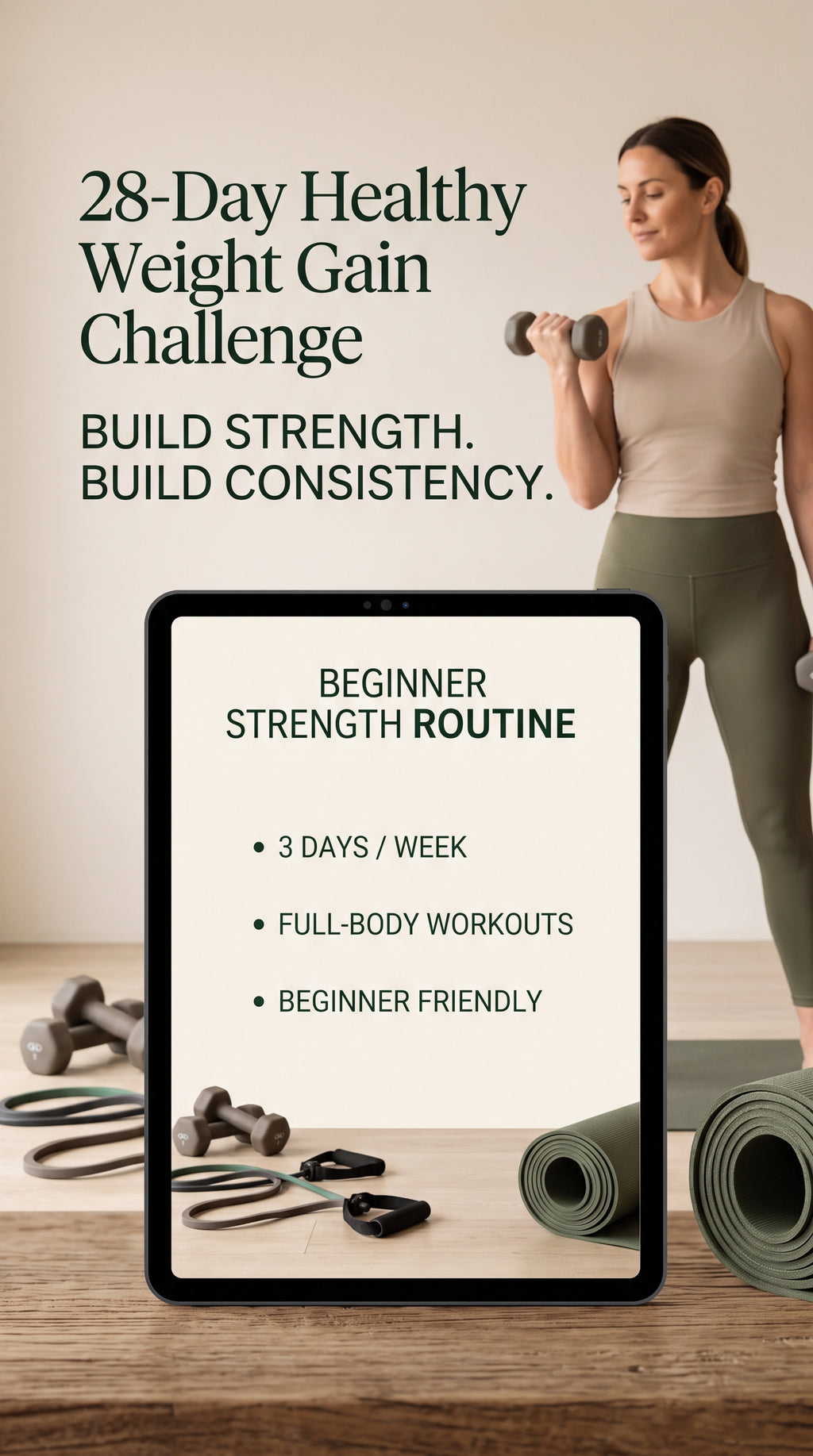 28-Day Healthy Weight Gain Challenge
